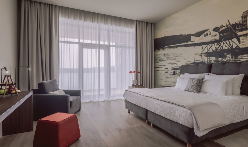 Deluxe Zimmer mit Meerblick und Balkon